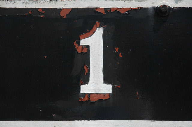 one