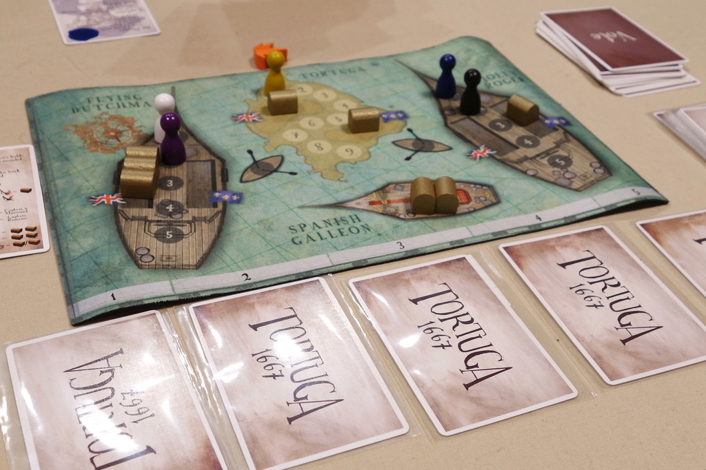 ボードゲーム トルトゥーガ1667 Tortuga1667 リプレイ 正体隠匿系海賊だ ある元心理カウンセラーのボードゲーム日記 ボードゲーム トルトゥーガ1667 Tortuga1667 リプレイ 正体隠匿系海賊だ ある元心理カウンセラーのボードゲーム日記