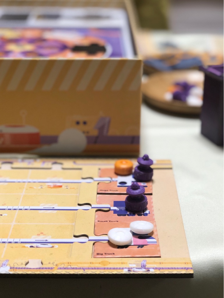 お掃除ボット生産ボードゲーム メカニカ Mechanica レビュー プレイ編 ある元心理カウンセラーのボードゲーム日記