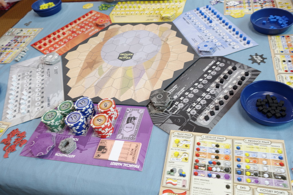 ボードゲーム『国富論』(Wealth of Nations)レビュー【リプレイ