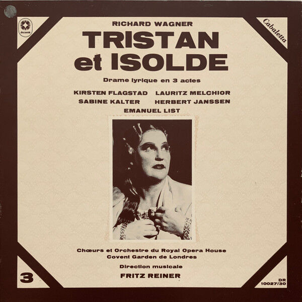 【中古】 Wagner ワーグナー / トリスタンとイゾルデ ライナー＆ロンドン・フィル、メルヒオール、フラグスタート、他 1936 モノラル 3CD 中古】 Wagner ワーグナー / トリスタンとイゾルデ ライナー