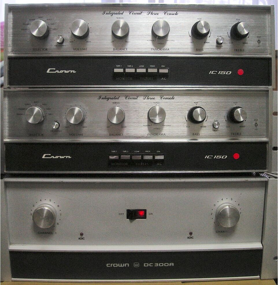 クラウンプリアンプ IC150 キャンプ クラウンプリアンプ IC150 キャンプ
