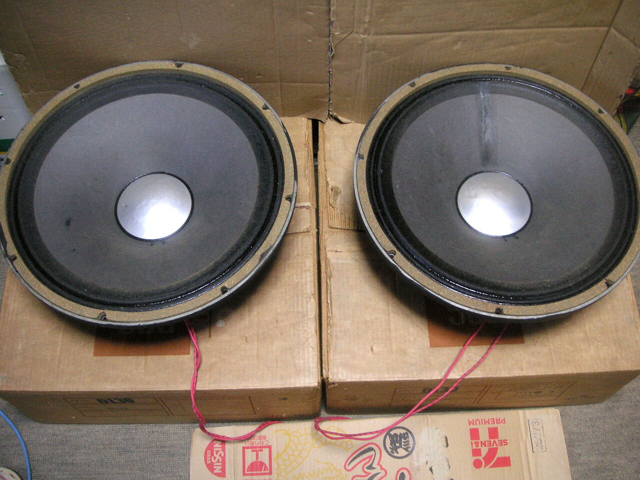 JBL D130の音出し確認で蘇った記憶 : akise_audio_music JBL D130の音出し確認で蘇った記憶 : akise_audio_music