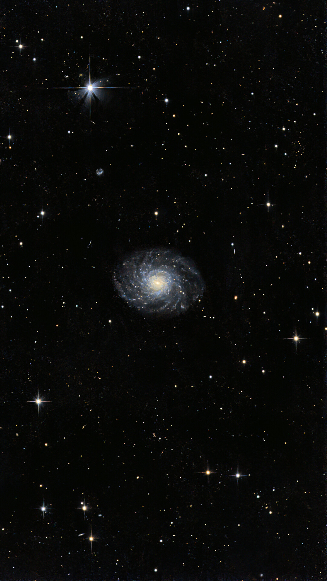 ☆05/02-03 25cm鏡LiveStack ①～10数本の腕を持つ銀河 NGC3486