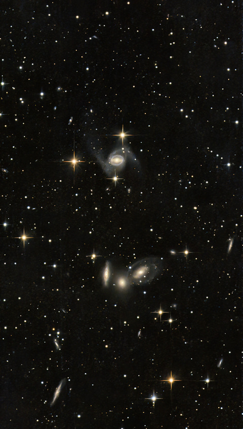 ☆12/07-08 30cm鏡LiveStack ①～オリオン下の冬銀河 NGC1723ほかの