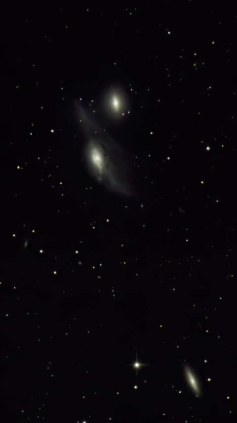 20230328 07NGC4435(コープランドの目)NGC4438
