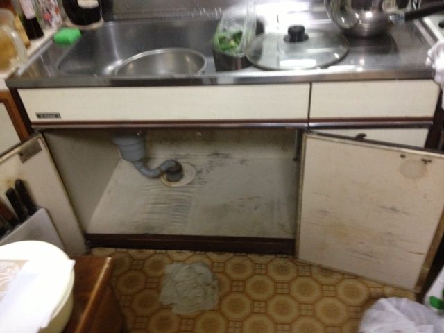 今年のうちに 流し台交換 石切くらしの専門店 秋田宅建不動産の日々あれこれ