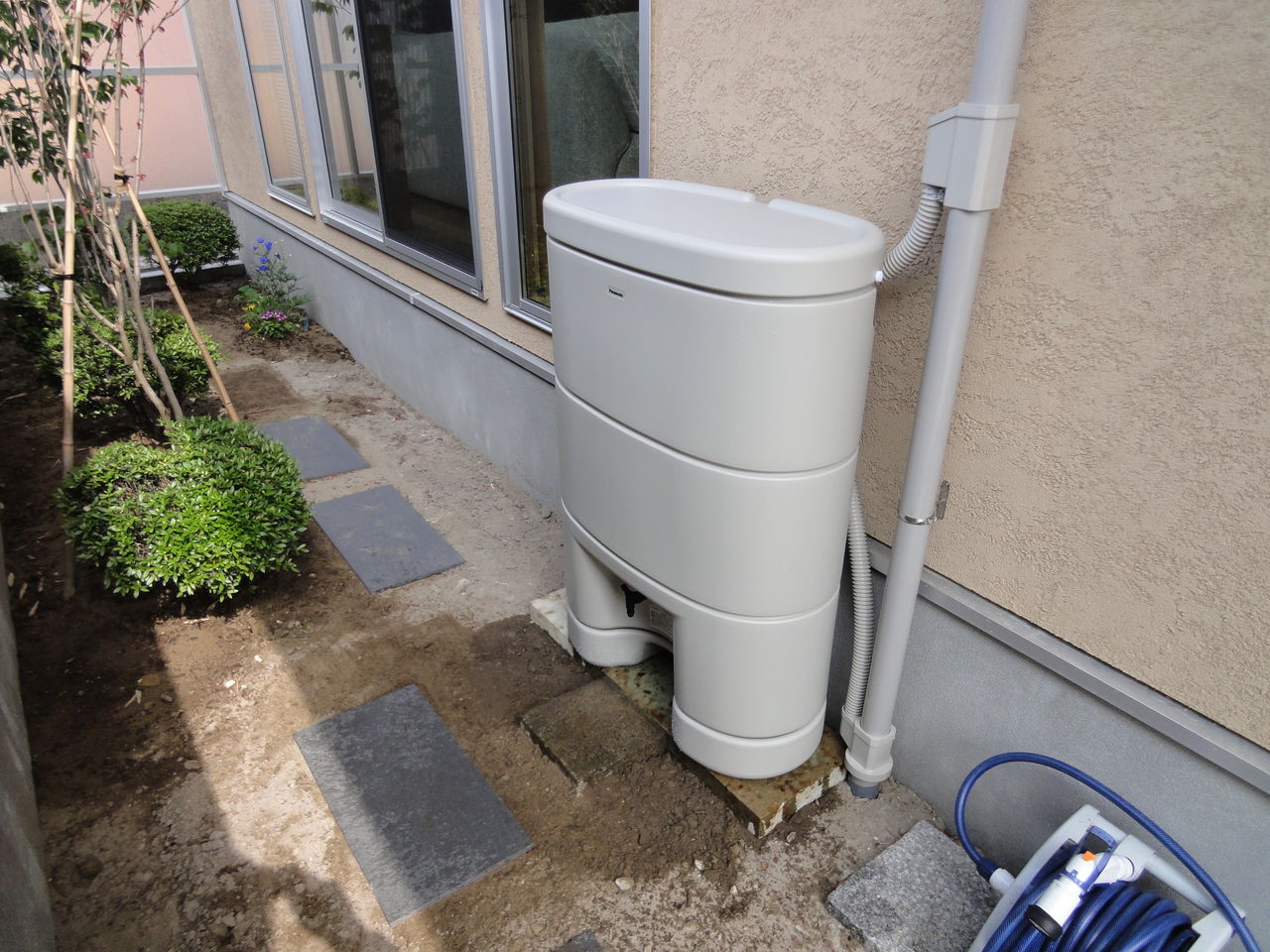 雨水貯留タンク設置 穐谷建築事務所blog 雨水貯留タンク設置 穐谷建築事務所blog