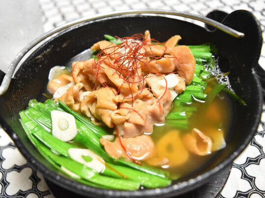 にらだけ 豚もつのもつ鍋 ぐんまクッキングアンバサダー もつは煮込んで味をしみこませたしっかり味 Super Slow Iegohan 毎日呑んでもダイエット ボディメイクおつまみ