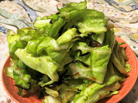 春キャベツの塩昆布サラダ 超簡単ボウルも包丁も使わないデリレシピ Super Slow Iegohan 毎日呑んでもダイエット ボディメイクおつまみ