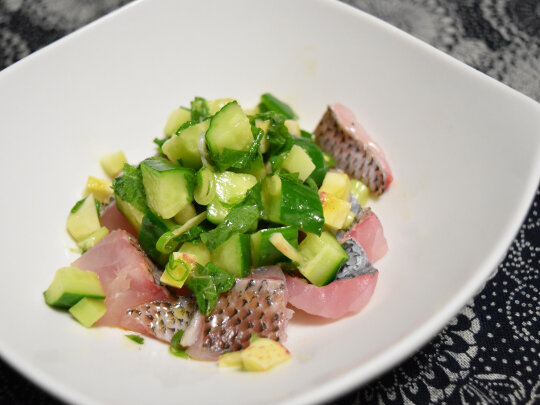黒ムツの和風サルサヴェルデ 緑のソース という意味のイタリアンを和のお野菜で Super Slow Iegohan 毎日呑んでもダイエット ボディメイクおつまみ 黒ムツの和風サルサヴェルデ 緑のソース という意味のイタリアンを和のお野菜で Super Slow Iegohan 毎日呑んでもダイエット ボディメイクおつまみ