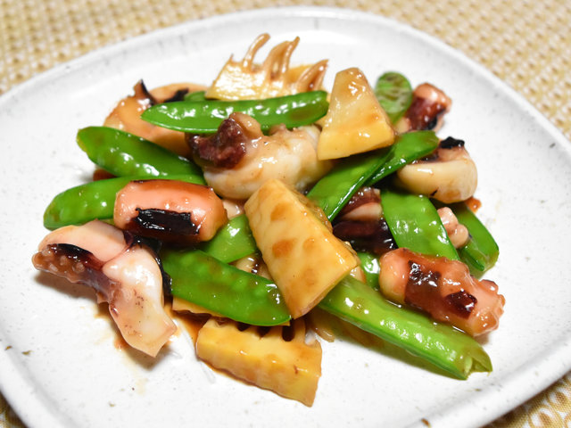 イカと春野菜のオイスターソース炒め すぐできる簡単おつまみ Super Slow Iegohan 毎日呑んでもダイエット ボディメイクおつまみ イカと春野菜のオイスターソース炒め すぐできる簡単おつまみ Super Slow Iegohan 毎日呑んでもダイエット ボディメイクおつまみ
