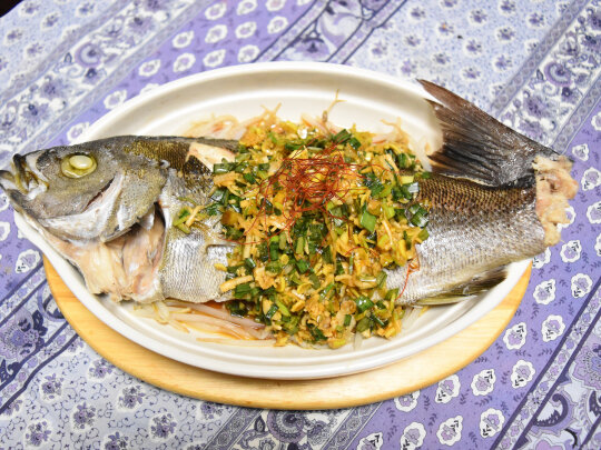 白身魚の中華風蒸しにらねぎ醤油掛け ぐんまクッキングアンバサダー フライパンで簡単お魚ふっくらおつまみ Super Slow Iegohan 毎日呑んでもダイエット ボディメイクおつまみ