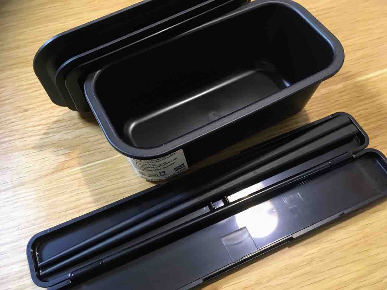 ママブログあーさんの日々ほのぼの さらば 100均のお弁当箱よ 新発売の無印のお弁当箱と箸にチェンジ