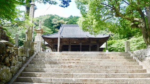 備前市　大滝山福生寺　本堂1