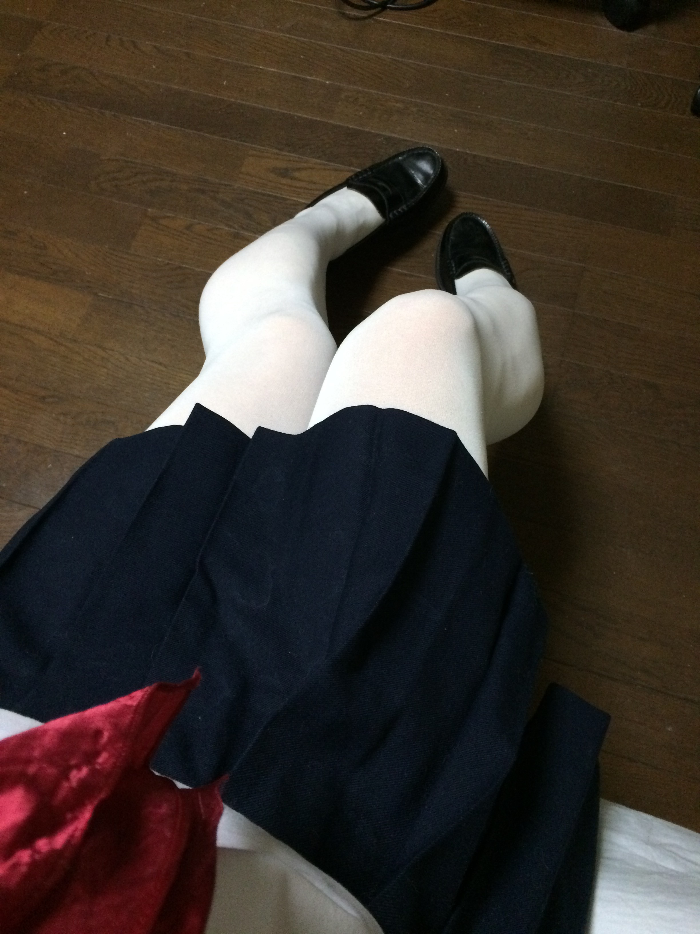 セーラー服と白タイツ W ひなため