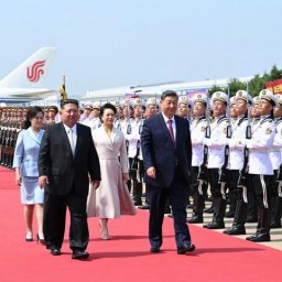 習近平氏、対日米で金正恩氏と結束…「覇権主義」と「軍国主義の復活」への反対を表明！