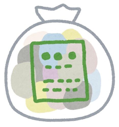 「燃えるゴミ」と「燃えないゴミ」と「資源ごみ」ってあるけどもしかして