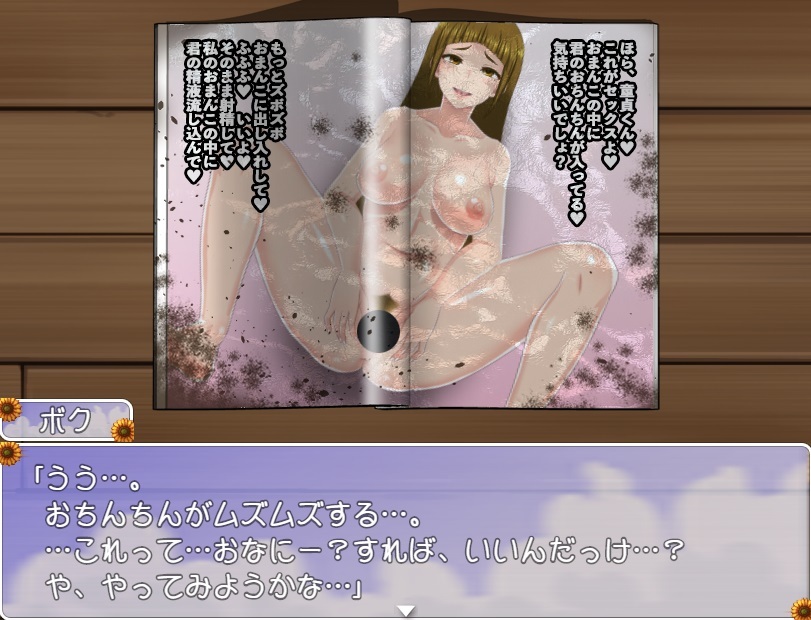 ぼくのひみつの夏休み2 レビュー:ゲーム画面 Hシーン