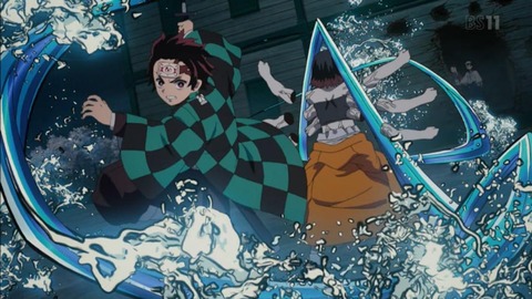 鬼滅の刃 血鬼術で作られた毬だから斬ると赤く散ってくのいい演出だ 漫画まとめ うさちゃんねる