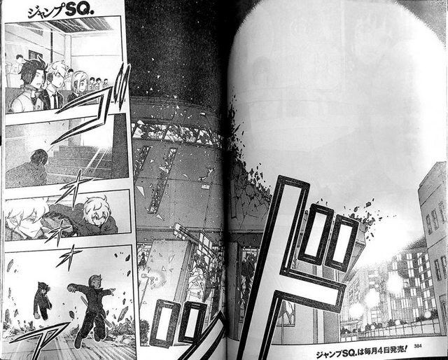 ワートリ チカオラの見開き見るとワールドトリガーまとめ