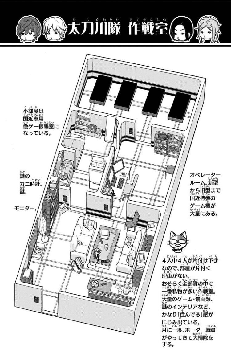 ワートリ 部屋のサイズは同じでもなぜか二宮隊だけ設備が違うんだよワールドトリガーまとめ ワートリ 部屋のサイズは同じでもなぜか二宮隊だけ設備が違うんだよワールドトリガーまとめ