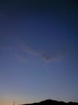 夕暮れ