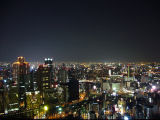 梅田スカイビルからの大阪の夜景