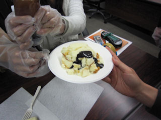火山噴火をおいしく再現する