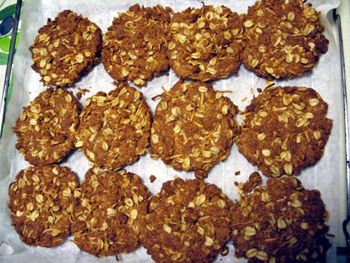 オーストラリアのanzac Biscuit アンザックビスケット Alex S Garden Party