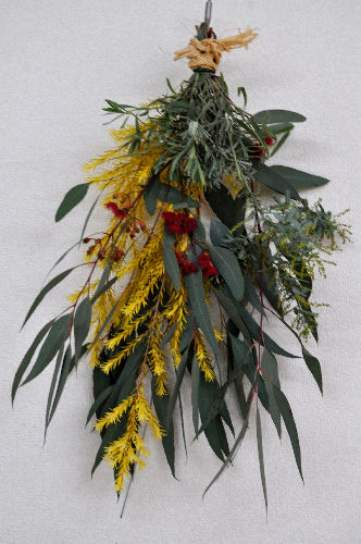 正月のスワッグ Alex S Garden Party