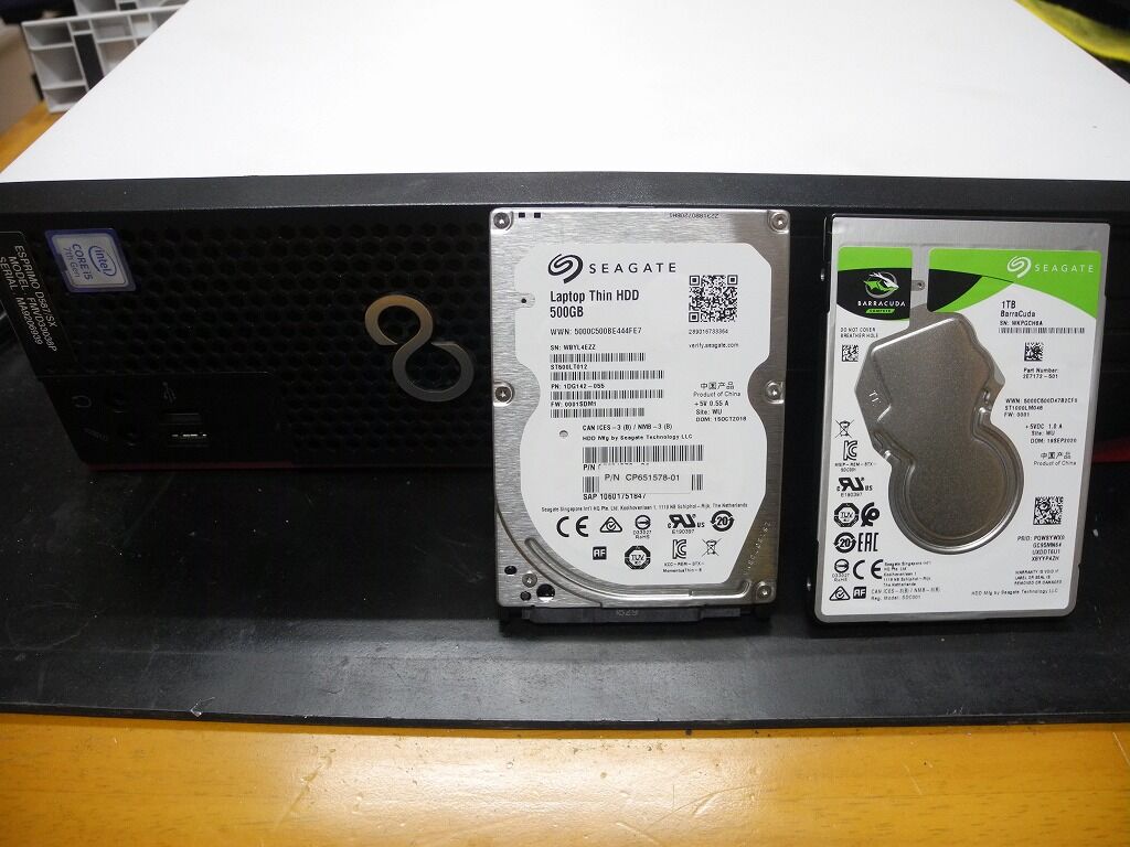 Fujitsu Esprimo D587 Sx ハードディスク交換修理 湘南のパソコン修理専門店 下田商会 0466 48 2386 Fujitsu Esprimo D587 Sx ハードディスク交換修理 湘南のパソコン修理専門店 下田商会 0466 48 2386