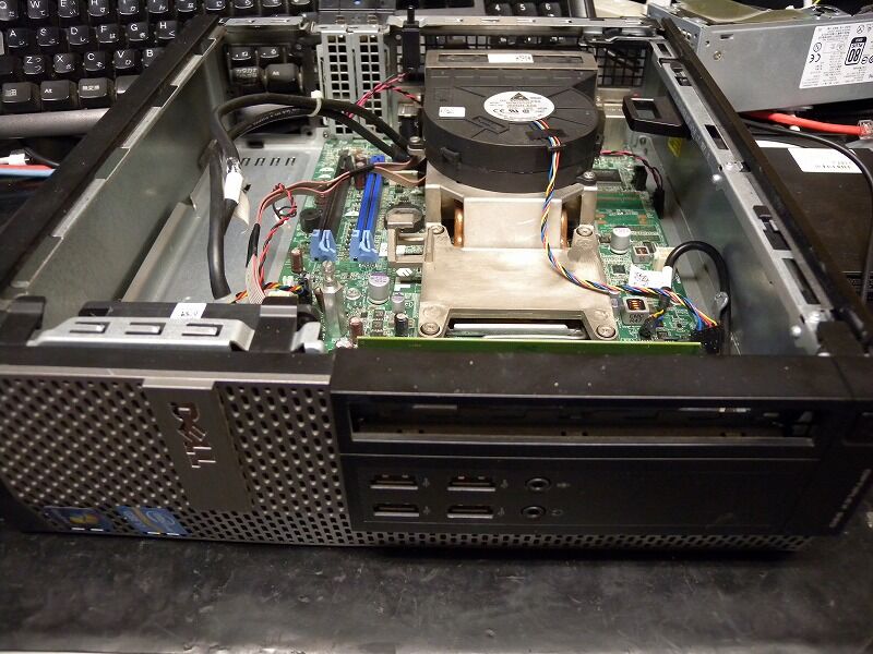 電源が入らない Dell Optiplex990 修理作業 湘南のパソコン修理専門店 下田商会 0466 48 2386