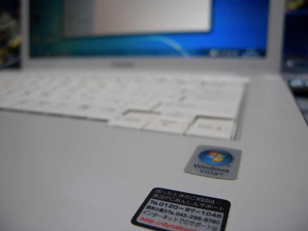 Toshiba Dynabook Ax 53c Windows7化作業 湘南のパソコン修理専門店 下田商会 0466 48 2386