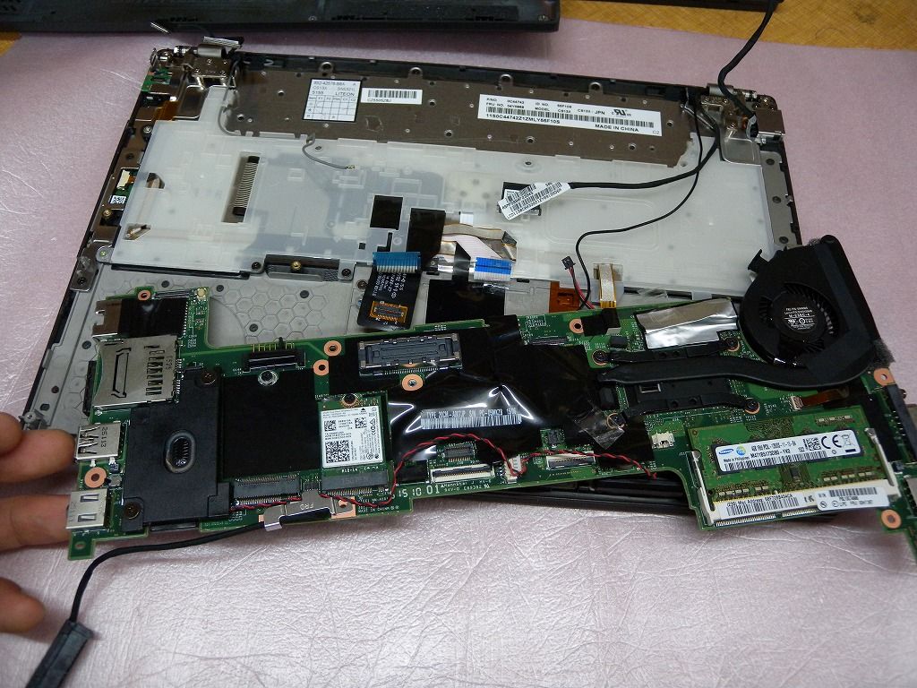Lenovo Thinkpad X250 英語キーボード化作業 湘南のパソコン修理専門店 下田商会 0466 48 2386 Lenovo Thinkpad X250 英語キーボード化作業 湘南のパソコン修理専門店 下田商会 0466 48 2386