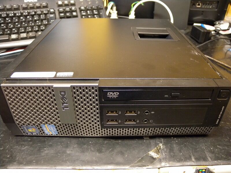 電源が入らない Dell Optiplex990 修理作業 湘南のパソコン修理専門店 下田商会 0466 48 2386