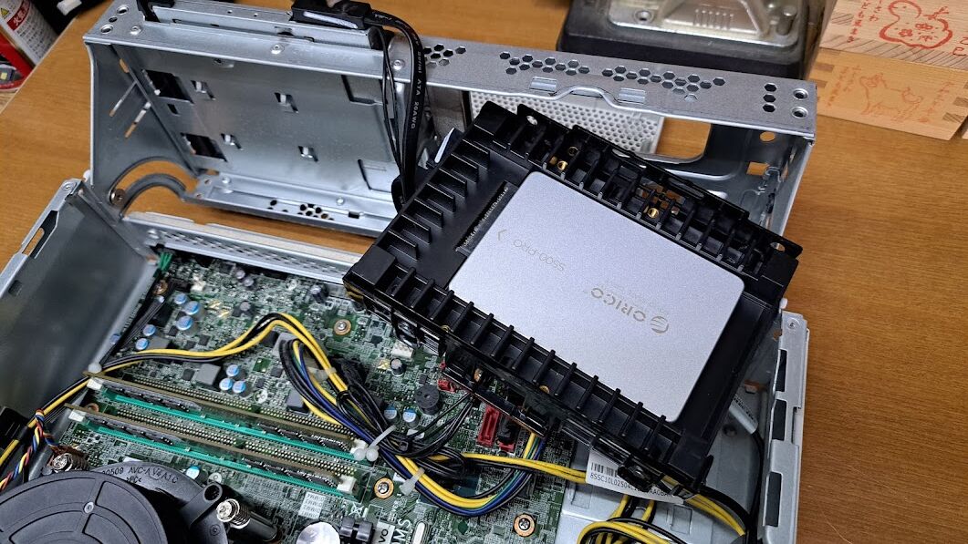 NEC製デスクトップパソコン Mate ML- 5 SSD換装作業 : 湘南のパソコン