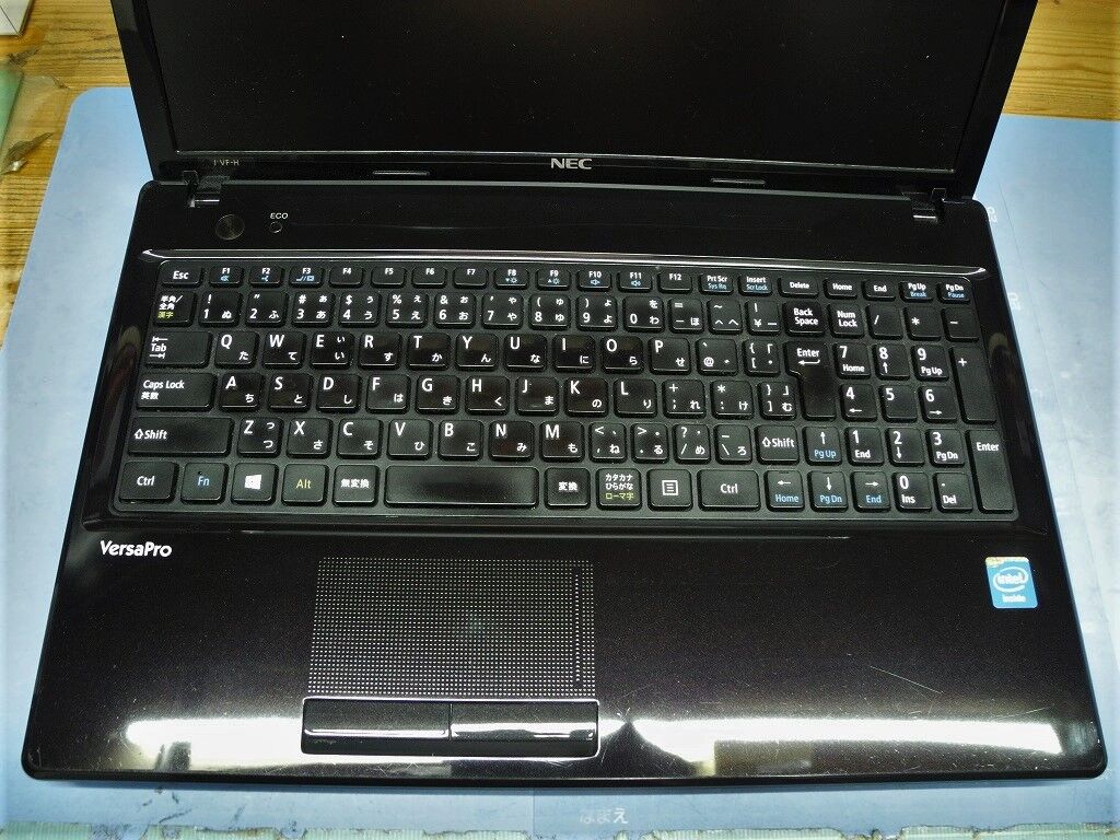 NEC VersaPro J VF-H 修理作業（ハードディスク交換修理