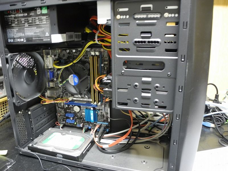 自作パソコン windows10 自作PC PCI スロット2本 録画用PC windows10 