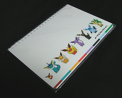 イーブイコレクション、巾着とA5リングノートのご紹介！ : 有栖の