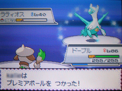 色違いラティオス ニビシティでgetだぜ 有栖のポケモン日記