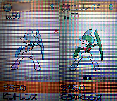 色違いエルレイドをご紹介 有栖のポケモン日記