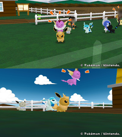 ポケモン牧場に色違いブースターを放ってみました 有栖のポケモン日記