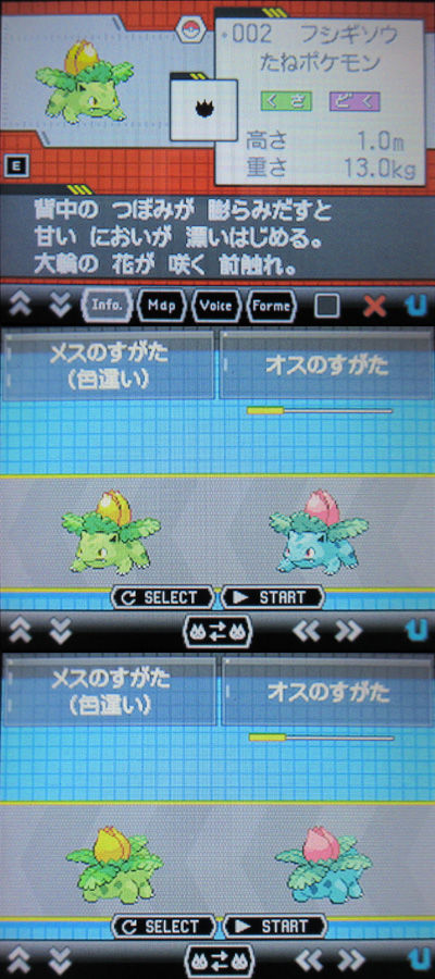 色違いフシギソウをご紹介 有栖のポケモン日記 色違いフシギソウをご紹介 有栖のポケモン日記