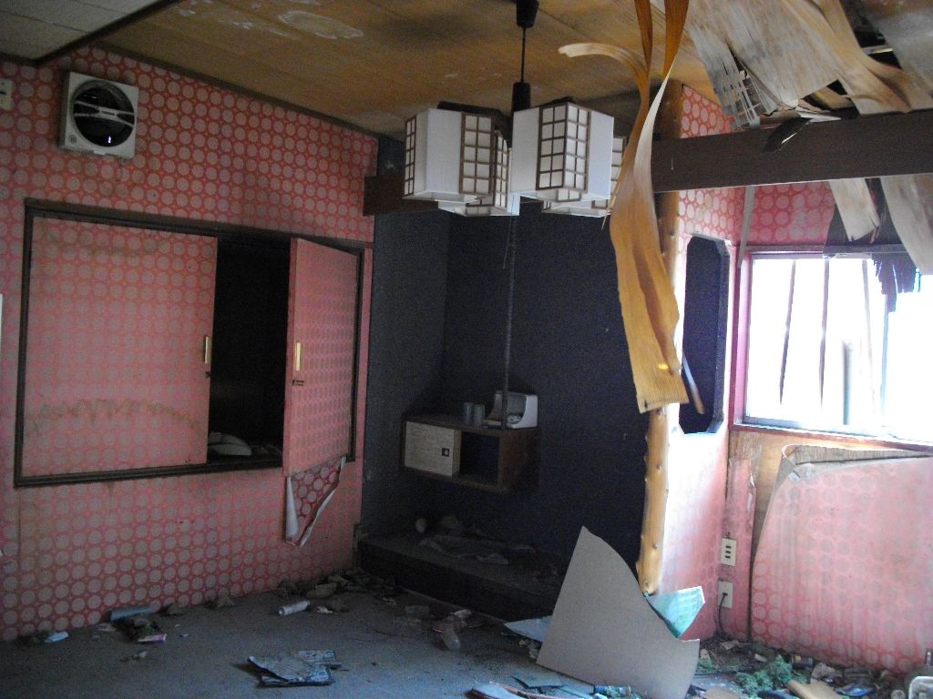 廃業 ラブホテル 内部 ホテル 高舘」 ラブホテル廃墟 : アリス式海岸Blog