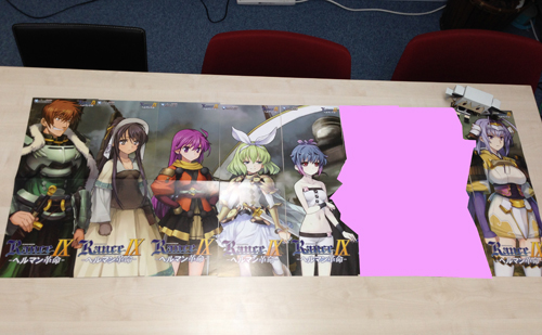 スリムポスター実物