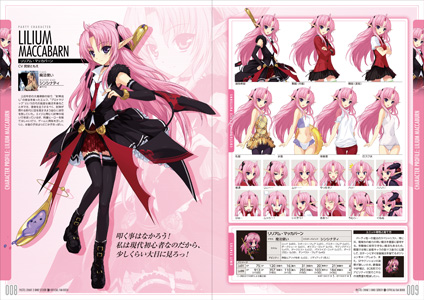 画像サンプル:キャラクター紹介