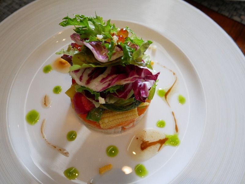 守山 エピス Epices でフレンチランチコース ちしゃのグルメ記録 ノンビリ旅行記