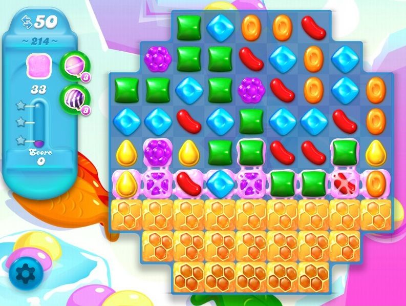 ステージ214 キャンディクラッシュソーダ攻略 ステージ214 キャンディクラッシュソーダ攻略
