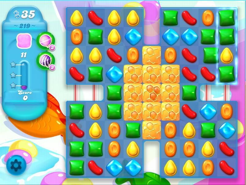 ステージ219 キャンディクラッシュソーダ攻略